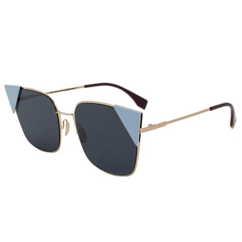 fendi lei 0191 neri|Fendi Lei Square Sunglasses FF0191S 000 A9 55 – Foxy Luxury.